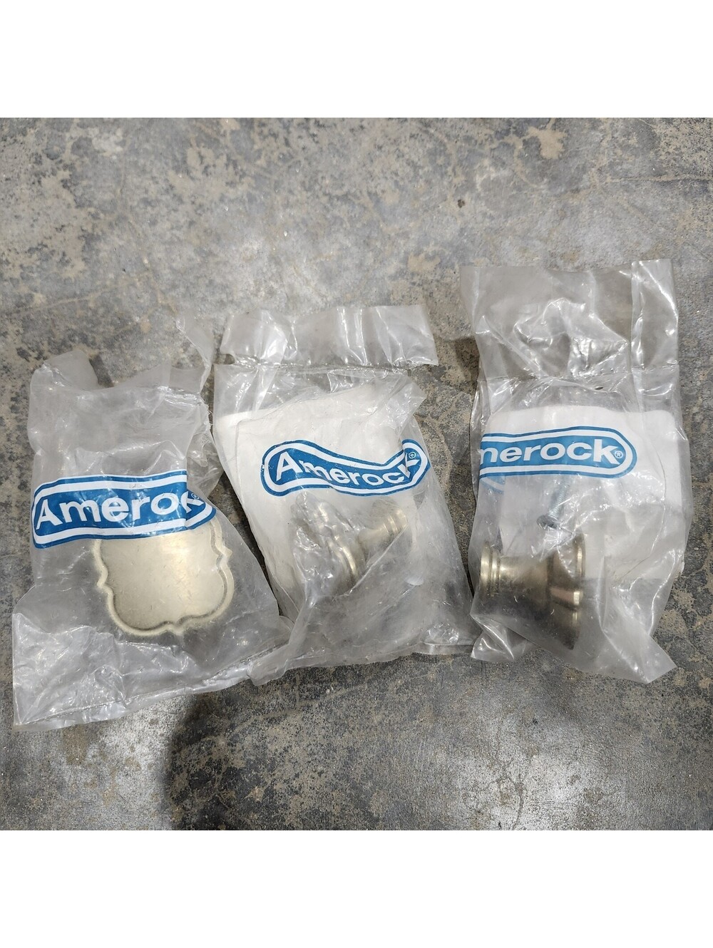 3 pk Amerock Grace BP36629BBZ Revitalize 1-3/4" Cabinet Knob Golden Champagne